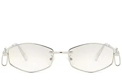 BS225-0039_Silver_Geometric_Metal_Sunglasses_front