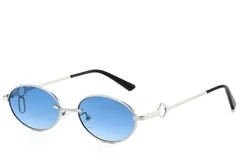 BS225-0043_Silver_Oval_Metal_Sunglasses_corner