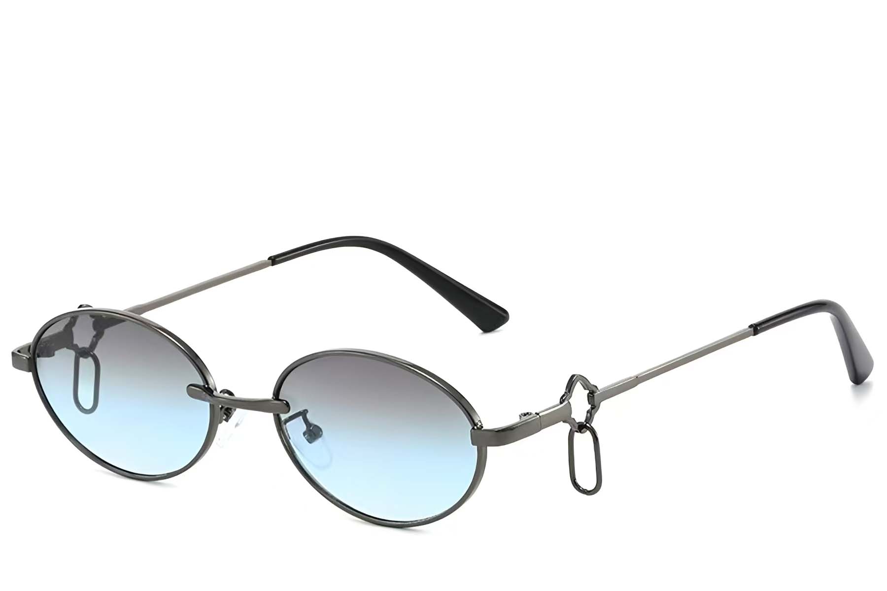 BS225-0044_Grey_Oval_Metal_Sunglasses_corner