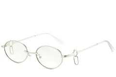 BS225-0045_Silver_Oval_Metal_Sunglasses_corner
