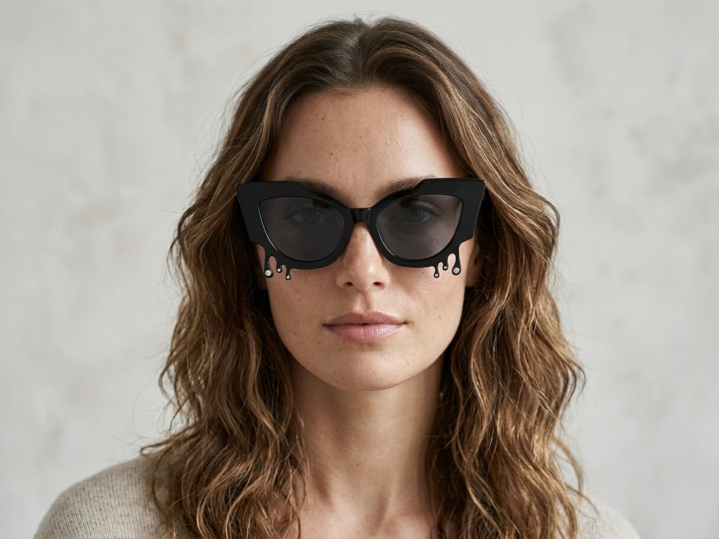 BS225-0046_Black_Butterfly_Plastic_Sunglasses-tryon_female