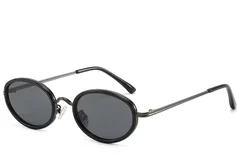 BS225-0053_Black_Oval_Plastic_Sunglasses_corner