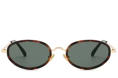 BS225-0054_Tortoiseshell_Oval_Plastic_Sunglasses_front