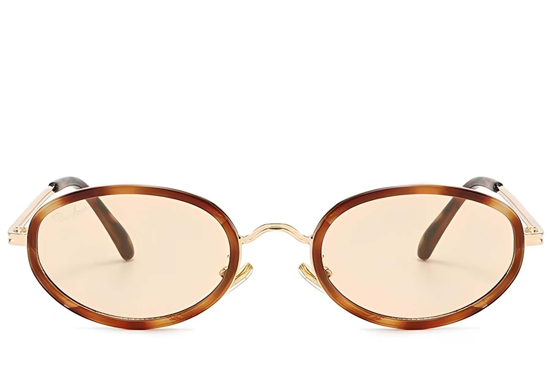 BS225-0055_Tortoiseshell_Oval_Plastic_Sunglasses_front
