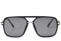 BS225-0058_Black_Aviator_Plastic_Sunglasses-front