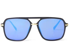 BS225-0062_Black_Aviator_Plastic_Sunglasses_front