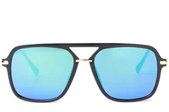 BS225-0063_Black_Aviator_Plastic_Sunglasses-front