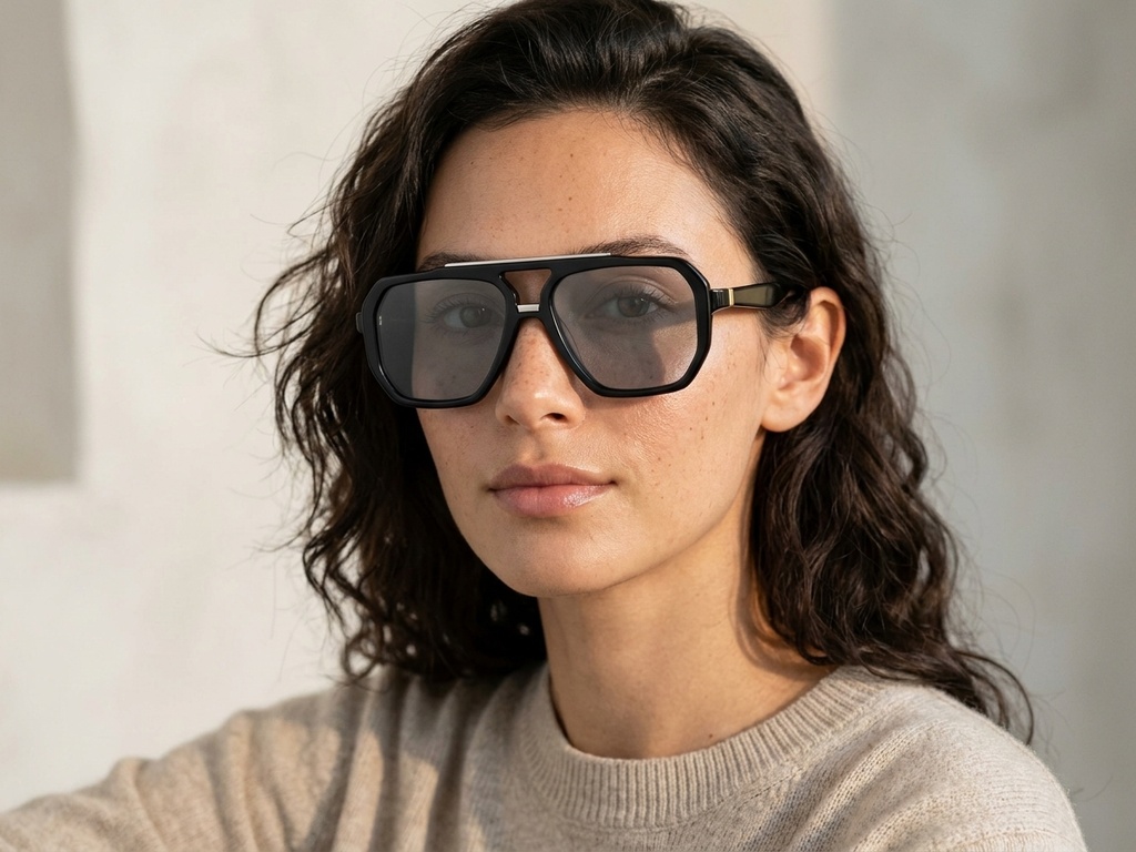 BS225-0064_Black_Aviator_Plastic_Sunglasses_corner-tryon_female