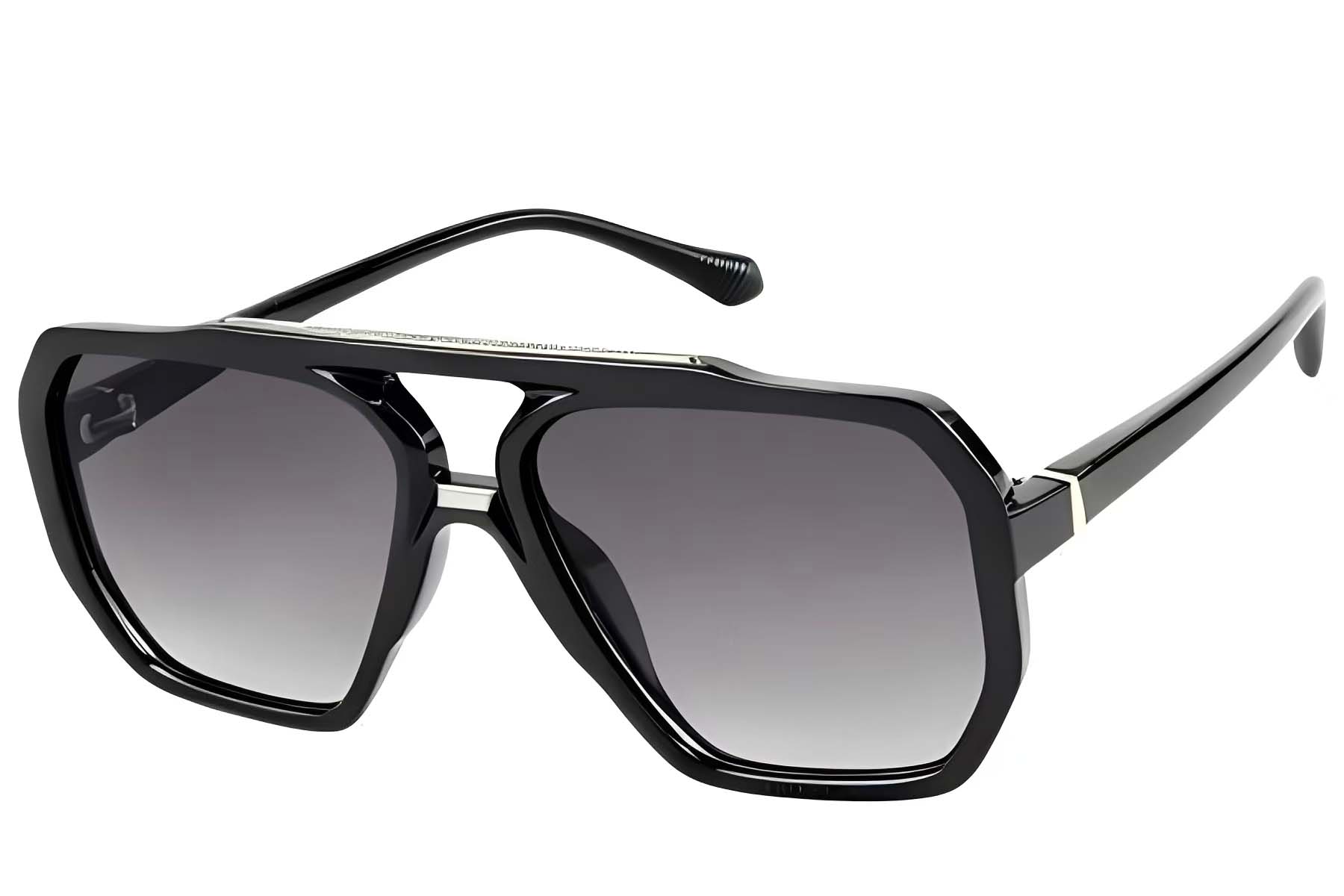 BS225-0066_Black_Aviator_Plastic_Sunglasses_corner