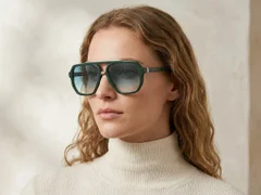 BS225-0069_Green_Aviator_Plastic_Sunglasses_corner-tryon_female