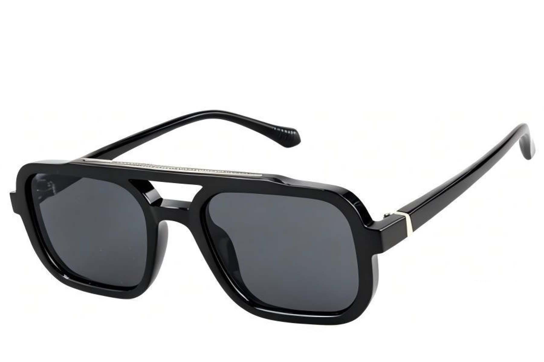 BS225-0070_Black_Aviator_Plastic_Sunglasses_corner