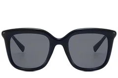 BS225-0076_Black_Rectangular_Plastic_Sunglasses-front