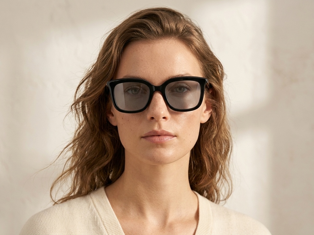 BS225-0076_Black_Rectangular_Plastic_Sunglasses-tryon_female