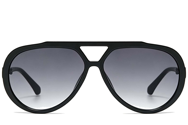 BS225-0084_Black_Aviator_Plastic_Sunglasses-front