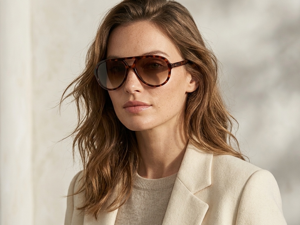 BS225-0085_Tortoiseshell_Aviator_Plastic_Sunglasses-tryon_female