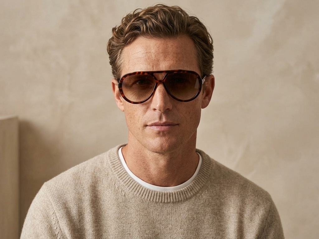 BS225-0085_Tortoiseshell_Aviator_Plastic_Sunglasses-tryon_male