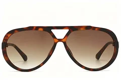 BS225-0085_Tortoiseshell_Aviator_Plastic_Sunglasses_front