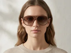 BS225-0086_Brown_Aviator_Plastic_Sunglasses-tryon_female