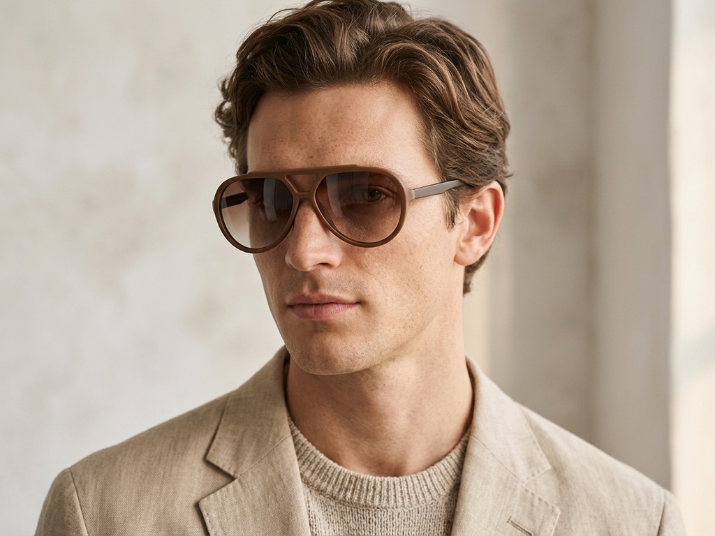 BS225-0086_Brown_Aviator_Plastic_Sunglasses-tryon_male