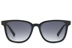 BS225-0089_Black_Rectangular_Plastic_Sunglasses-front