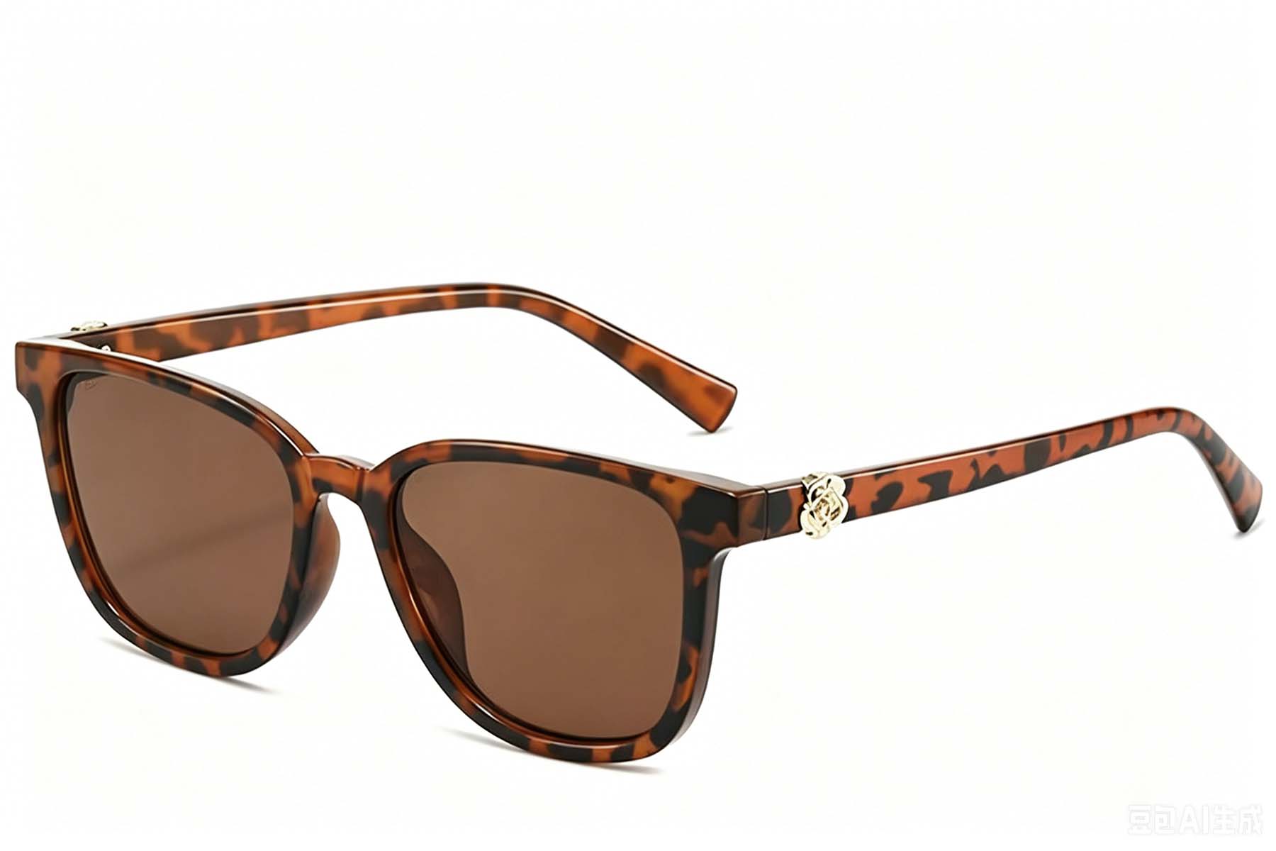BS225-0090_Tortoiseshell_Rectangular_Plastic_Sunglasses_corner