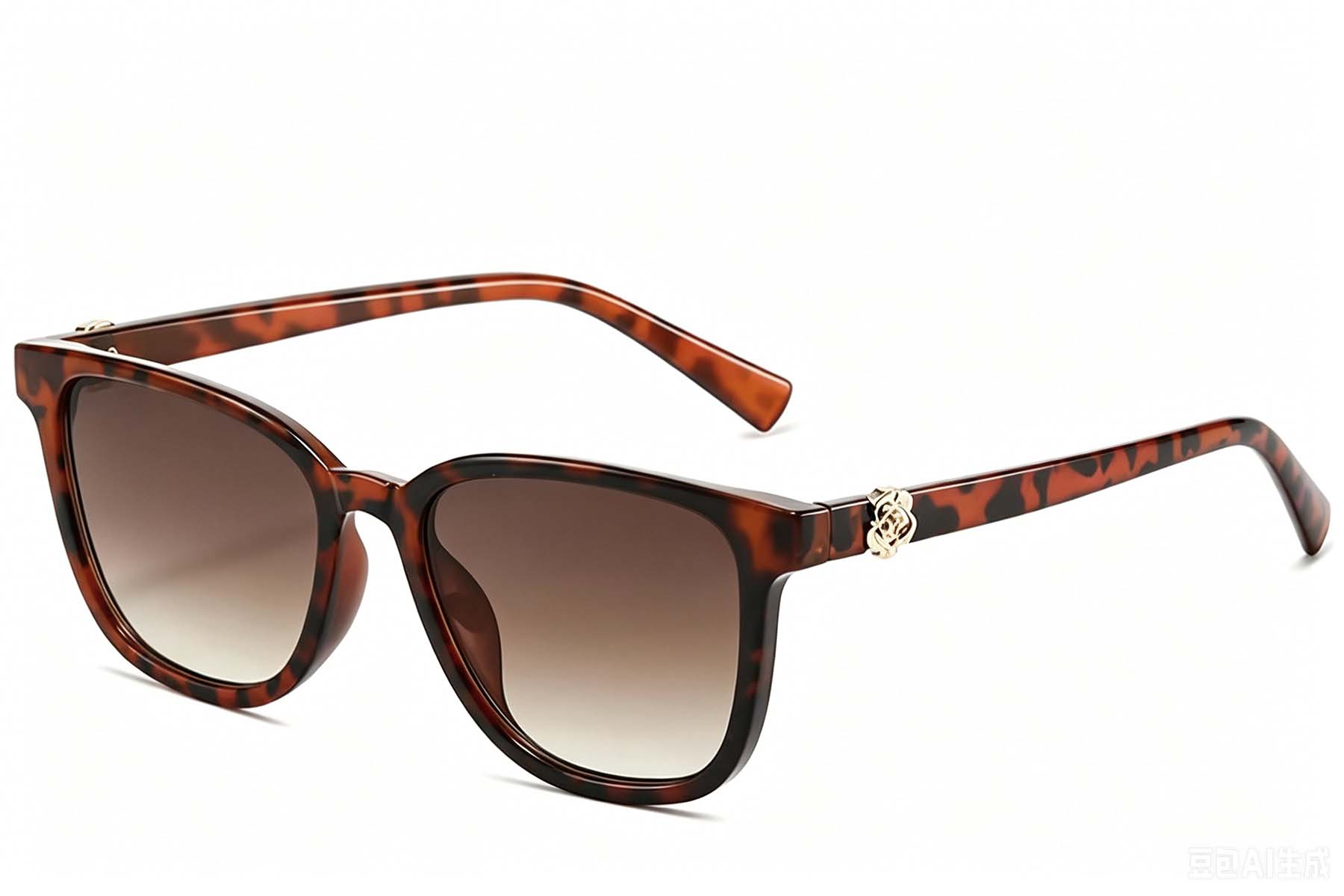 BS225-0091_Tortoiseshell_Rectangular_Plastic_Sunglasses_corner