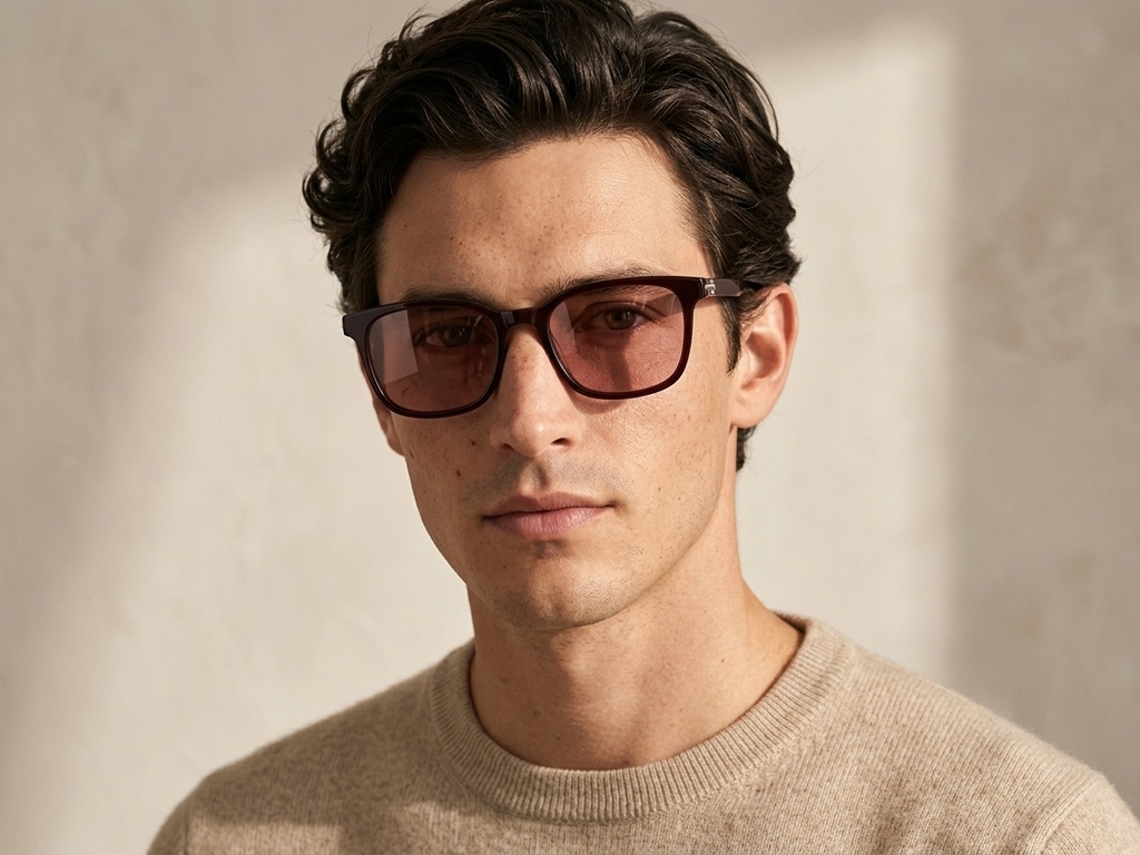 BS225-0092_Red_Rectangular_Plastic_Sunglasses-tryon_male