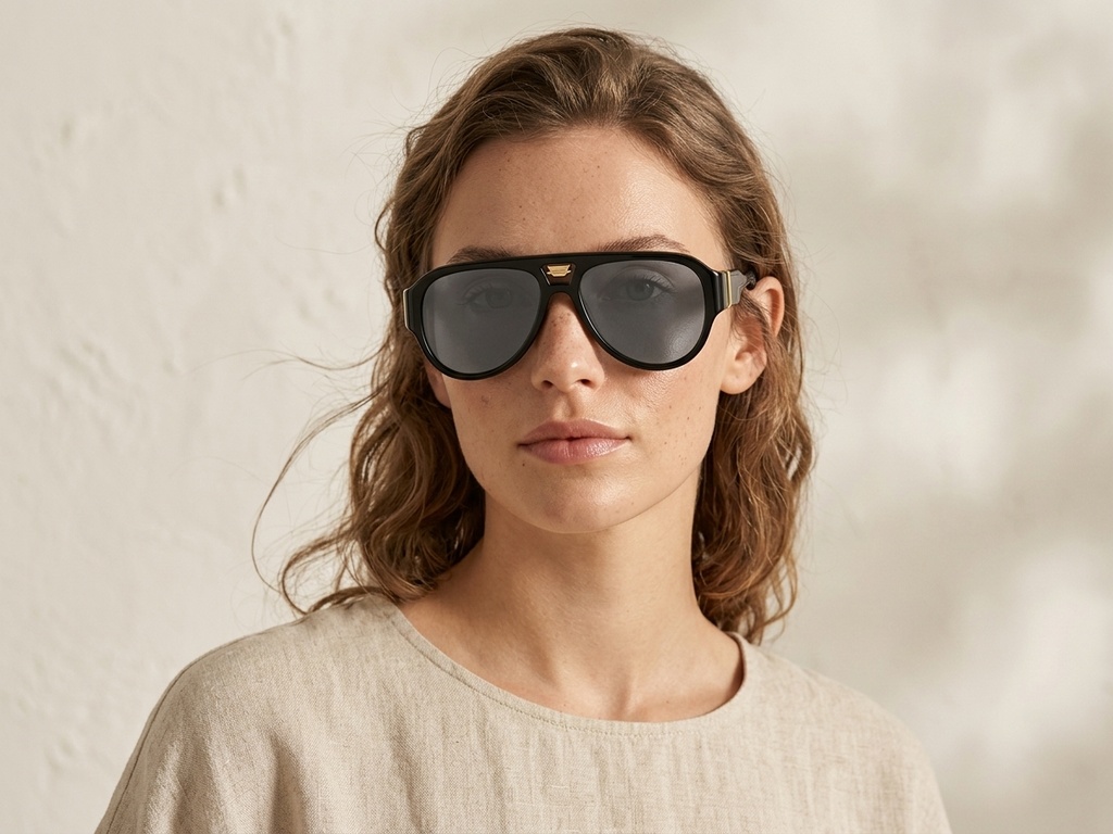 BS225-0094_Black_Aviator_Plastic_Sunglasses_corner-tryon_female