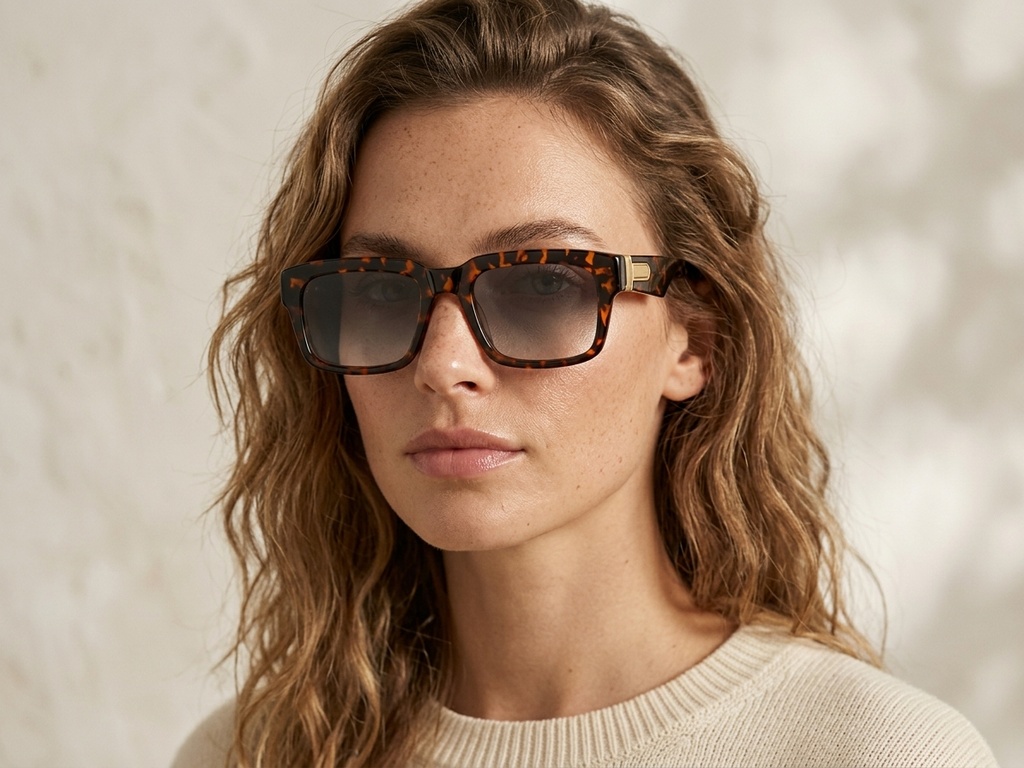 BS225-0107_Tortoiseshell_Rectangular_Plastic_Sunglasses_corner-tryon_female
