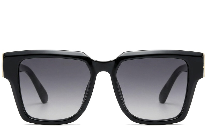 BS225-0114_Black_Rectangular_Plastic_Sunglasses_corner-front