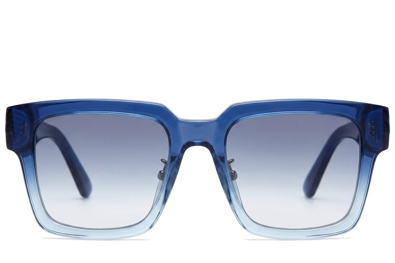 BS225-0116_Blue_Rectangular_Plastic_Sunglasses_corner-front