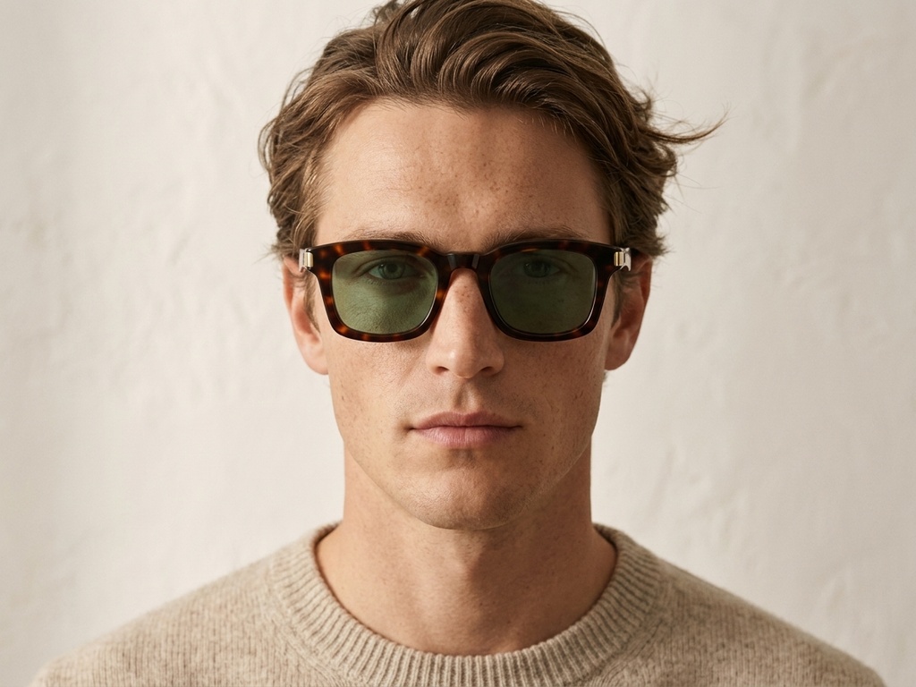 BS225-0123_Tortoiseshell_Rectangular_Plastic_Sunglasses_corner-tryon_male