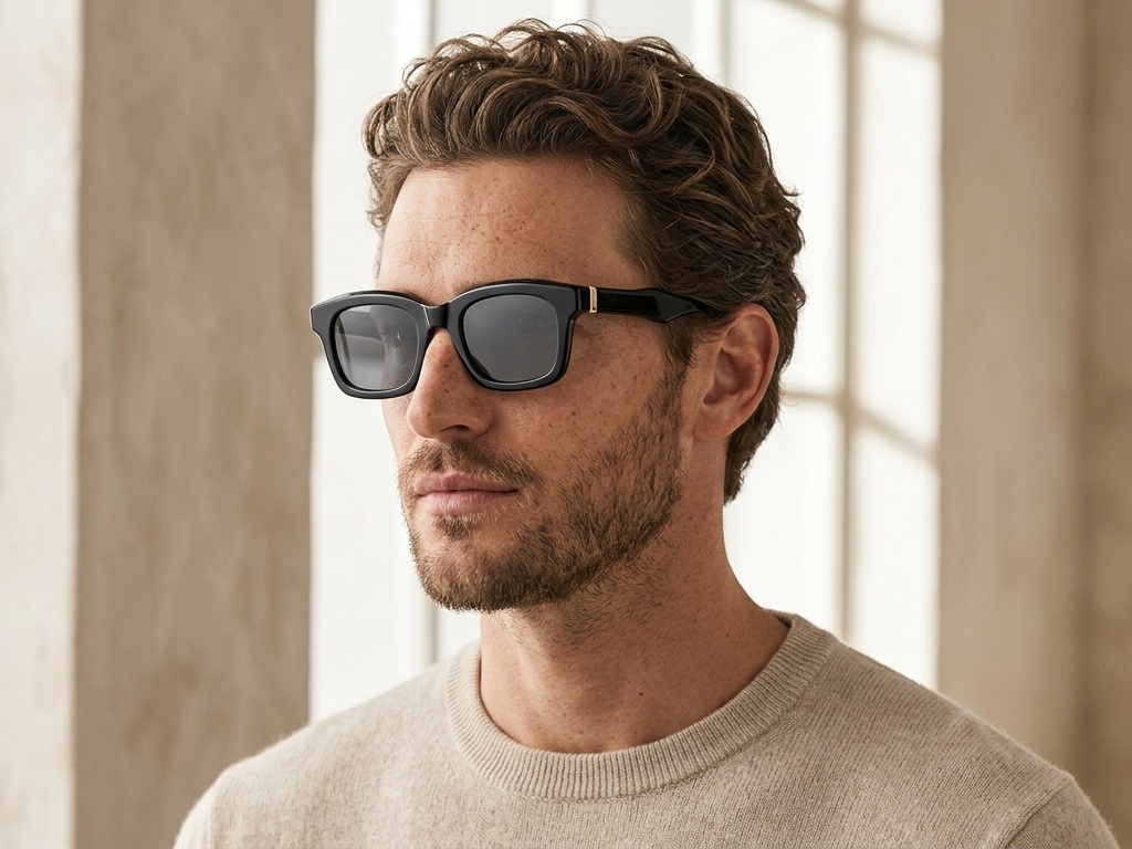 BS225-0124_Black_Rectangular_Plastic_Sunglasses_corner-tryon_male