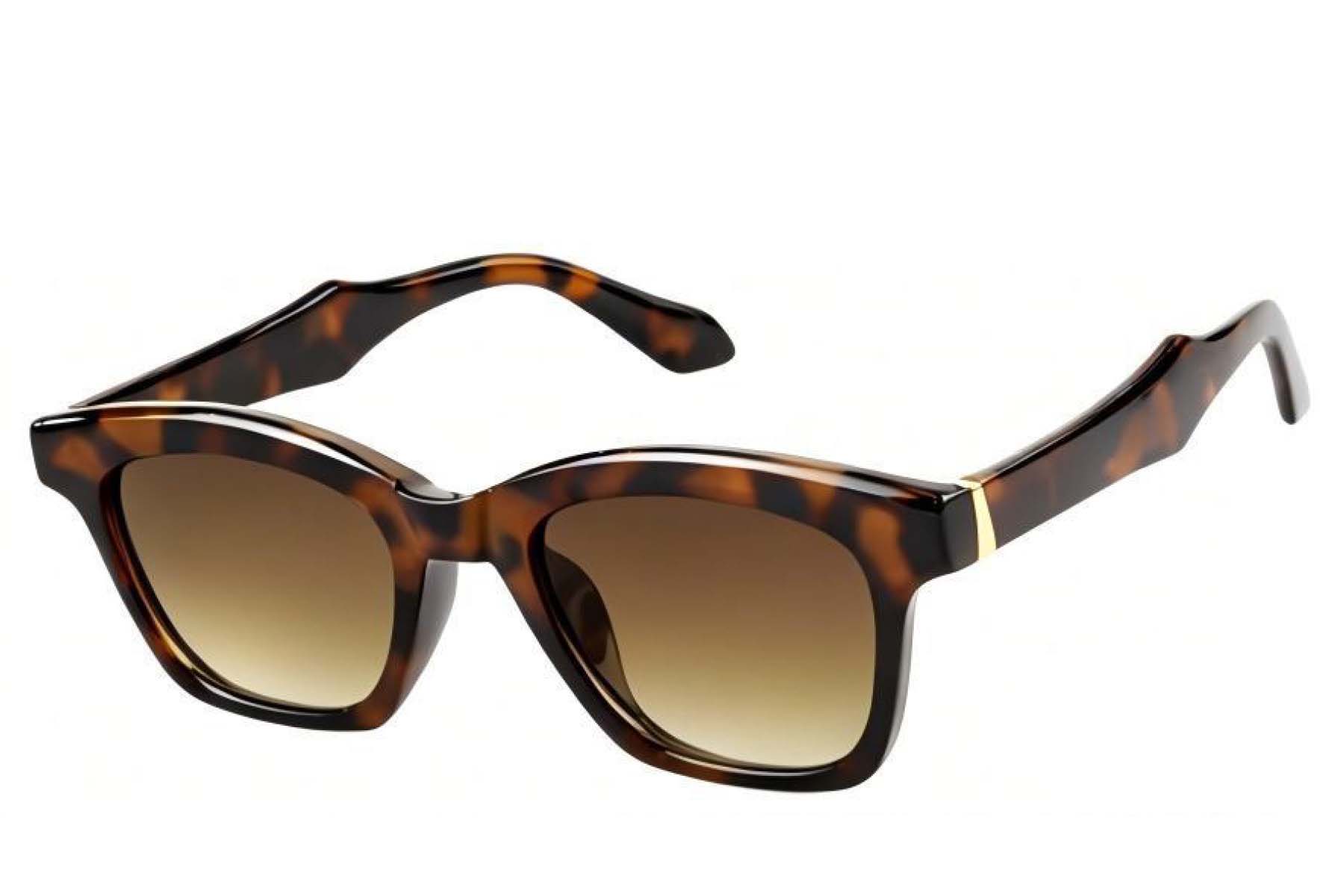 BS225-0127_Tortoiseshell_Rectangular_Plastic_Sunglasses_corner