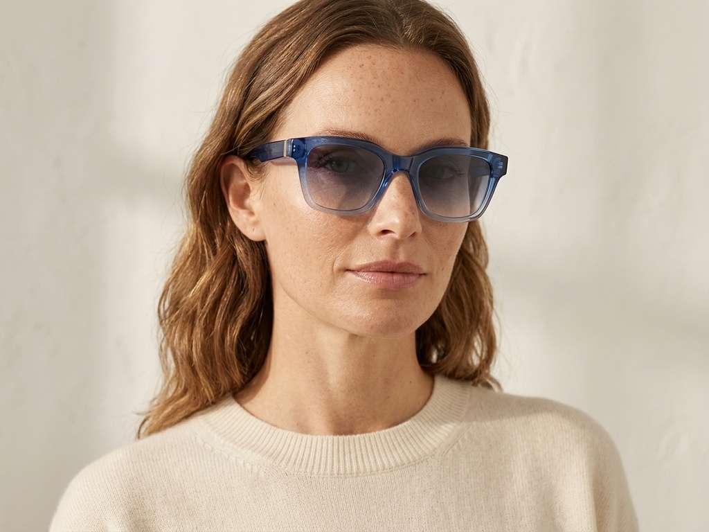 BS225-0128_Blue_Rectangular_Plastic_Sunglasses_corner-tryon_female