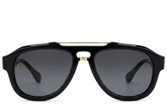 BS225-0130_Black_Aviator_Plastic_Sunglasses_corner-front