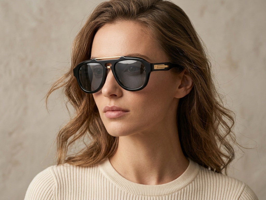 BS225-0130_Black_Aviator_Plastic_Sunglasses_corner-tryon_female