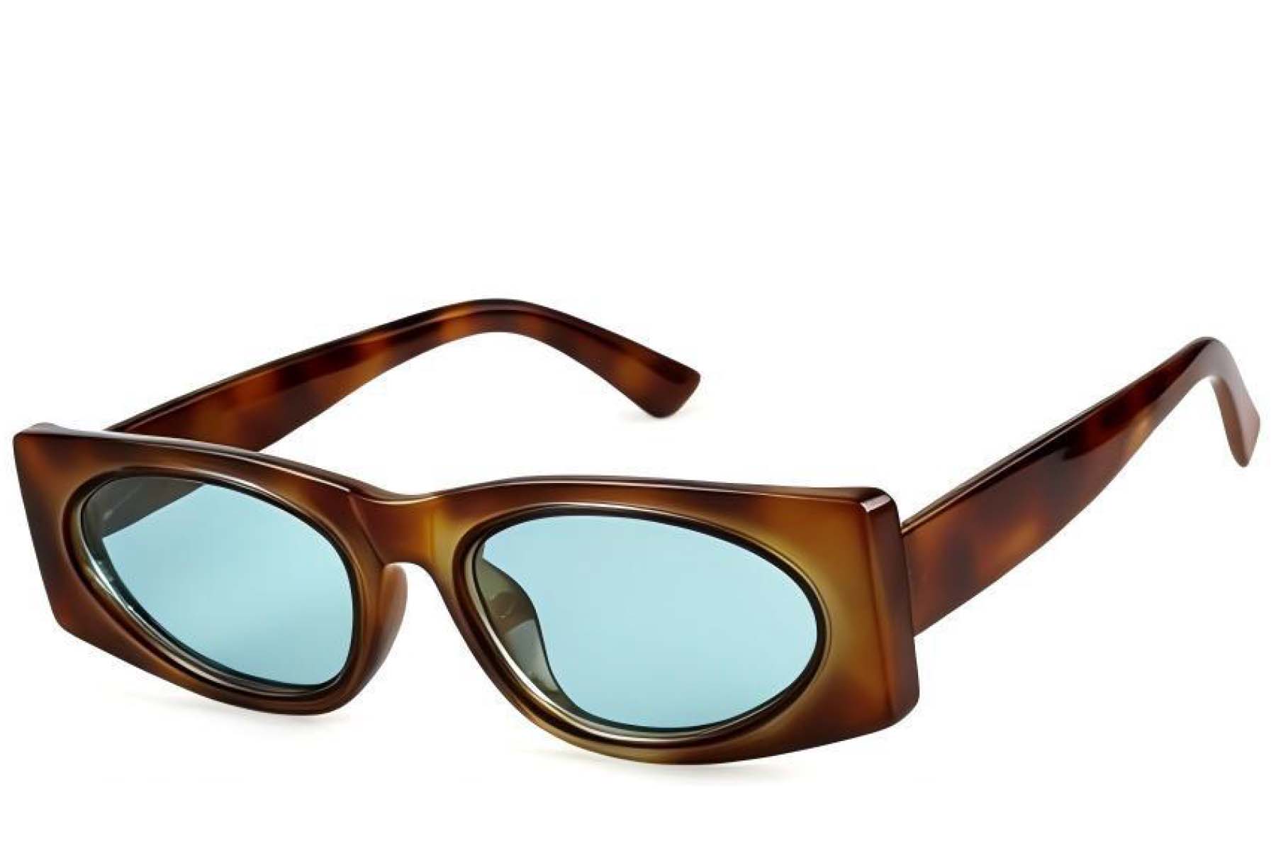 BS225-0152_Tortoiseshell_Rectangular_Plastic_Sunglasses_corner