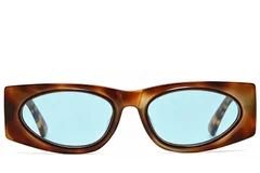 BS225-0152_Tortoiseshell_Rectangular_Plastic_Sunglasses_front