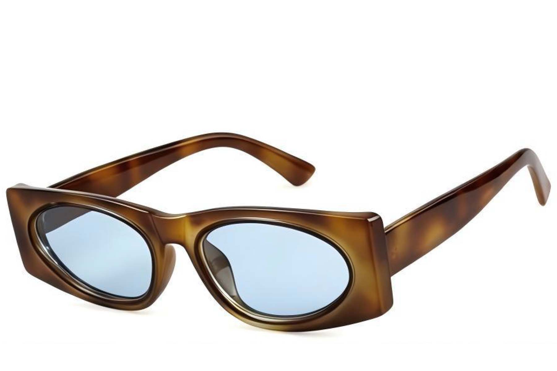 BS225-0154_Tortoiseshell_Rectangular_Plastic_Sunglasses_corner