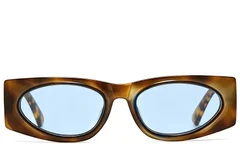 BS225-0154_Tortoiseshell_Rectangular_Plastic_Sunglasses_front