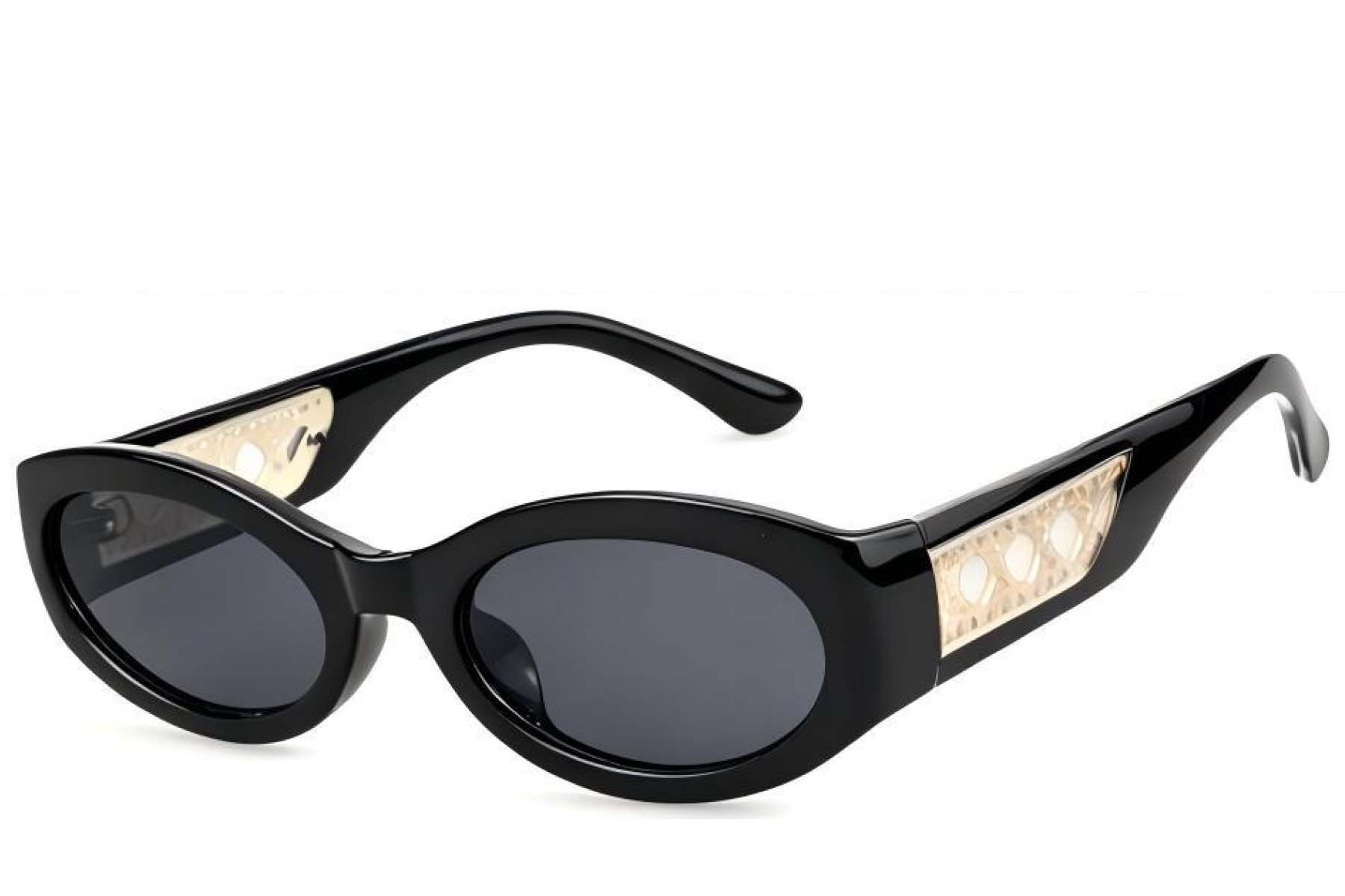 BS225-0167_Black_Oval_Plastic_Sunglasses_corner
