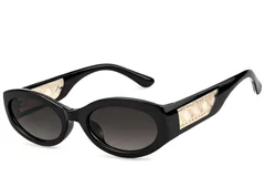 BS225-0168_Black_Oval_Plastic_Sunglasses_corner