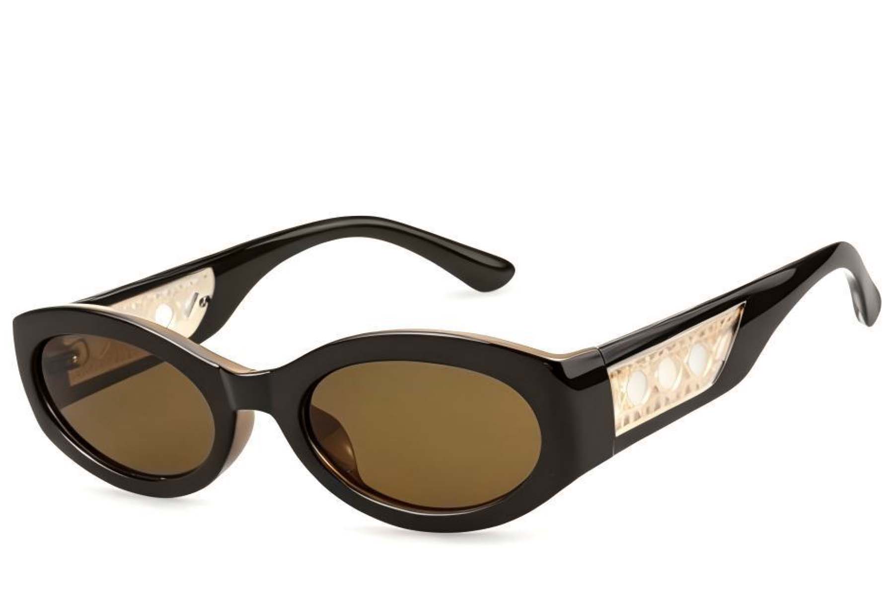 BS225-0169_Brown_Oval_Plastic_Sunglasses_corner