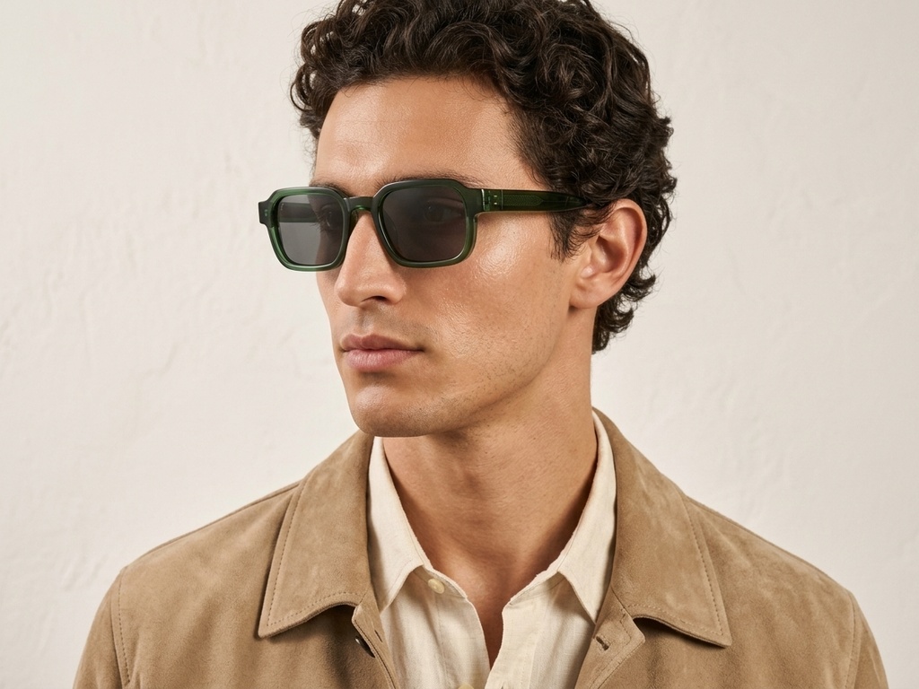 BS225-0182_Green_Rectangular_Plastic_Sunglasses-tryon_male