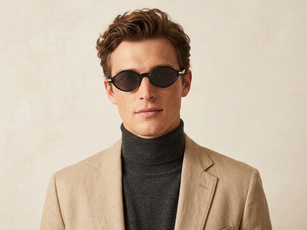 BS2408-0001_Black_Geometric_Plastic_Sunglasses-tryon_male