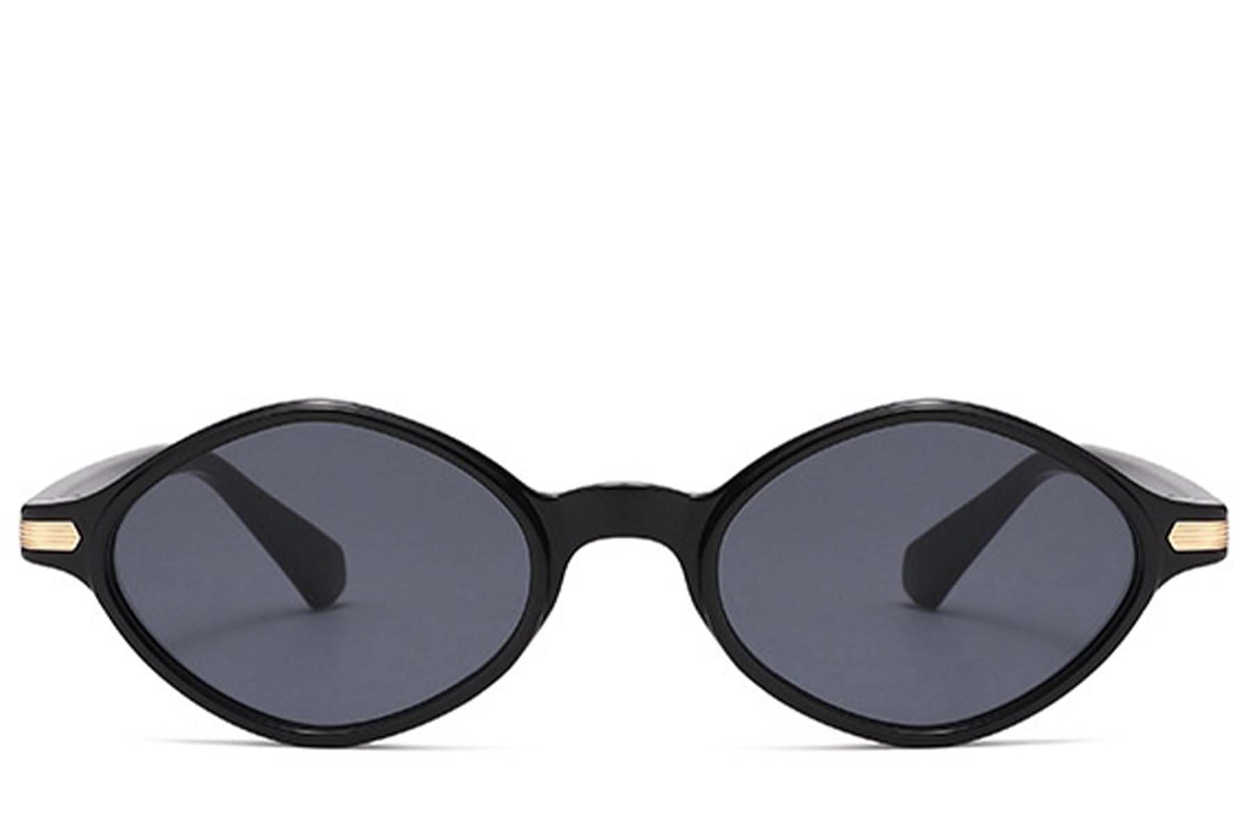 BS2408-0001_Black_Geometric_Plastic_Sunglasses_front