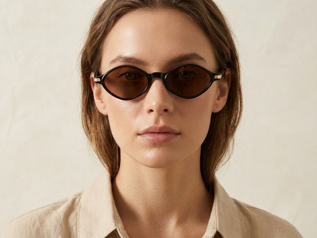 BS2408-0002_Black_Geometric_Plastic_Sunglasses-tryon_female
