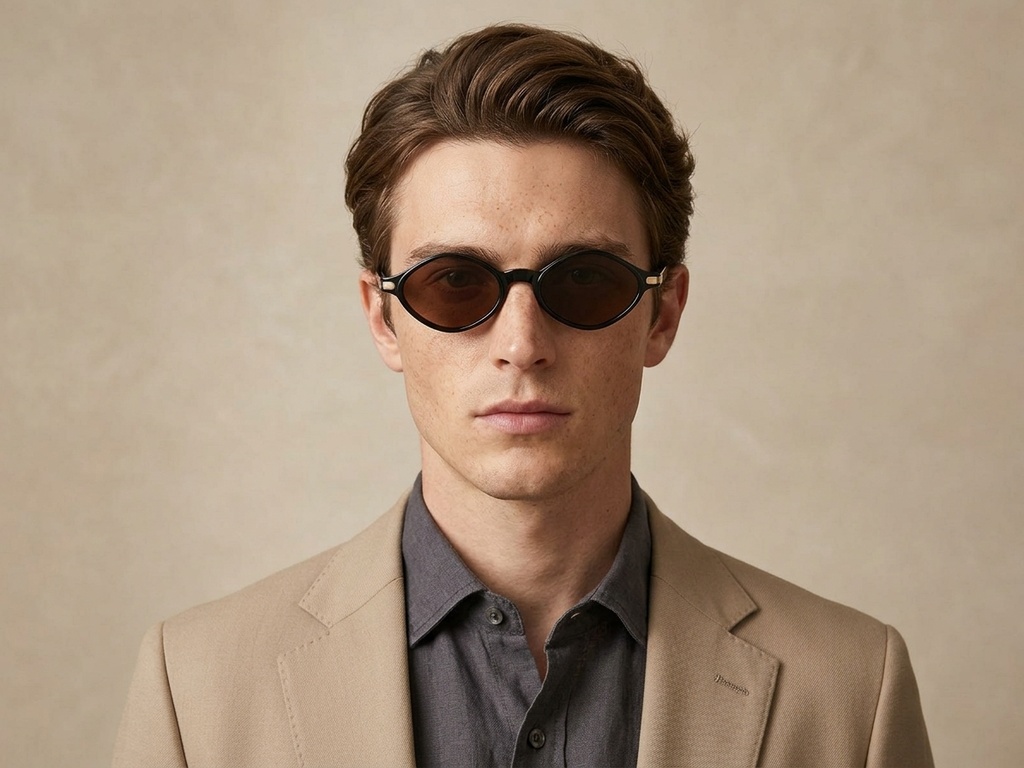 BS2408-0002_Black_Geometric_Plastic_Sunglasses-tryon_male