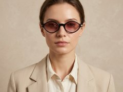 BS2408-0003_Black_Geometric_Plastic_Sunglasses-tryon_female